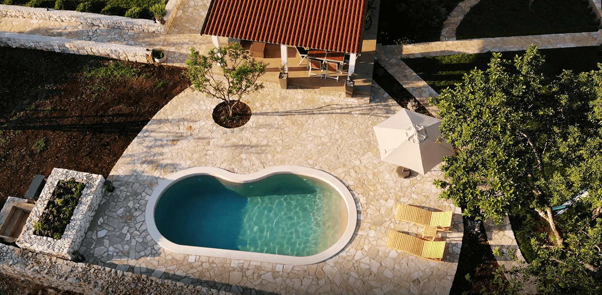 seascape guesthouse korcula_holiday house pool