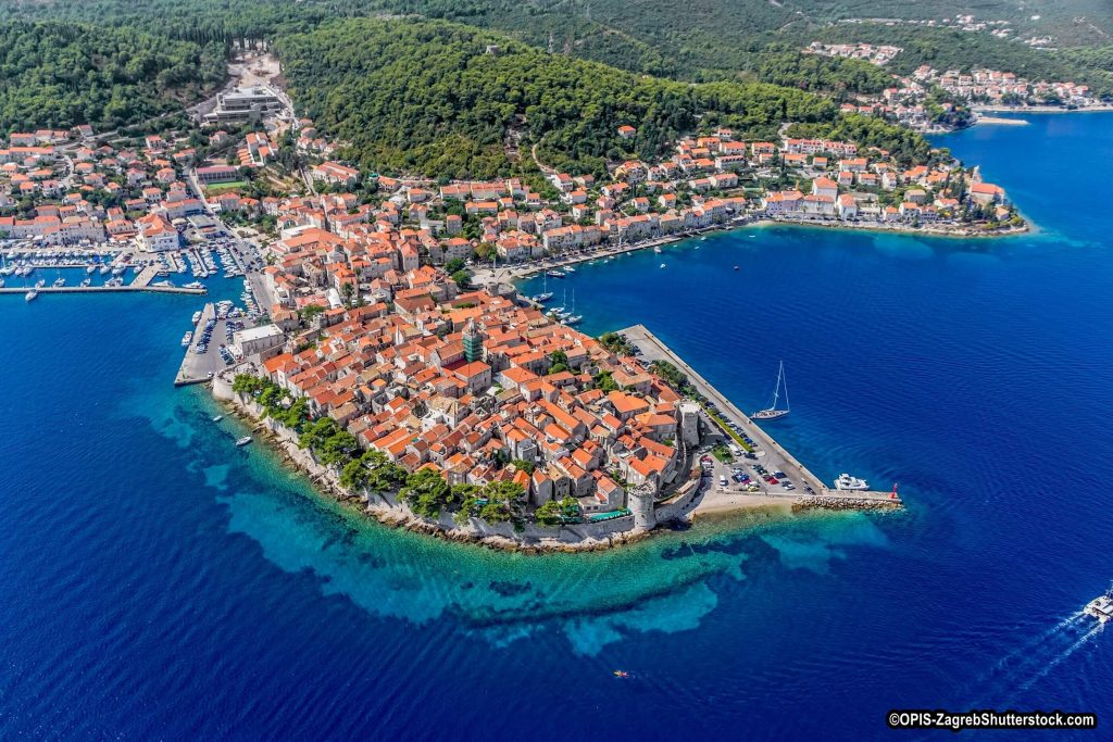 Insel Korcula Kroatien